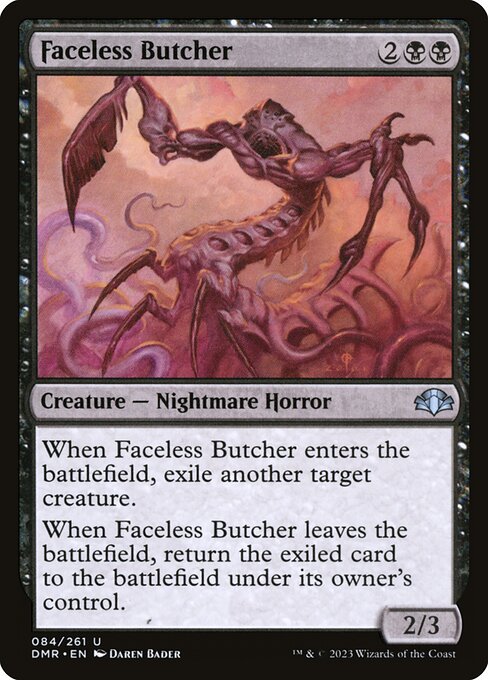 Faceless Butcher (84) [Dominaria Remastered]