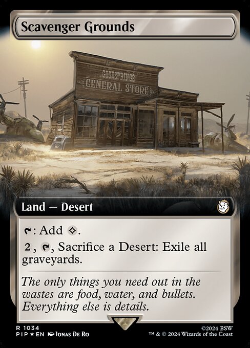 Scavenger Grounds (1034) [Fallout] [Extended Art]