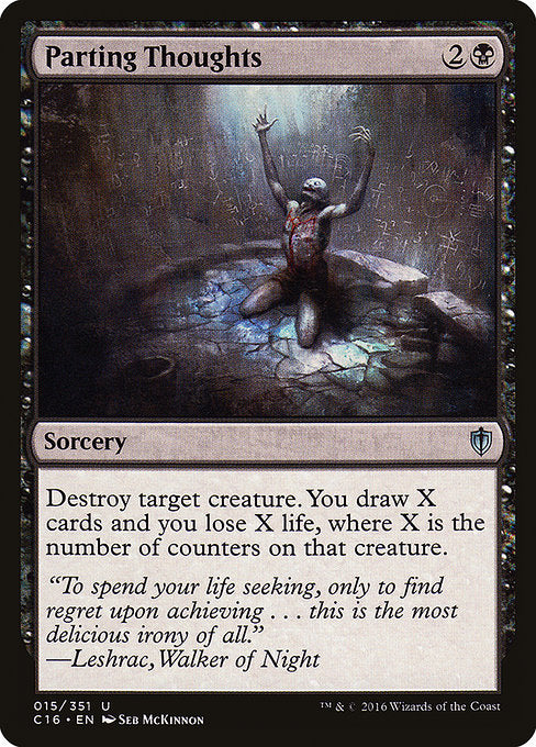 Parting Thoughts (15) [Commander 2016]