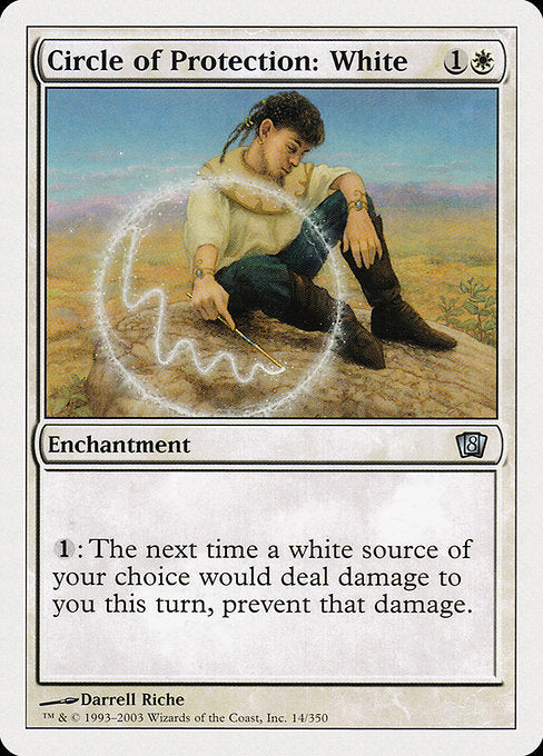 Circle of Protection: White (14) [Eighth Edition]