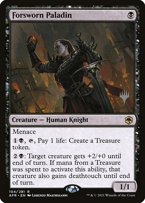 Forsworn Paladin (104p) [Adventures in the Forgotten Realms Promos]