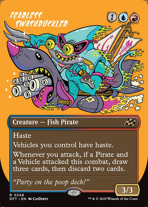 Fearless Swashbuckler (346) [Aetherdrift]