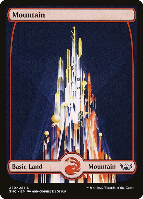 Mountain (279) [Streets of New Capenna] [Full Art]