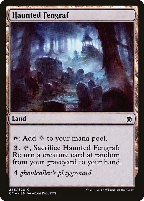 Haunted Fengraf (255) [Commander Anthology]