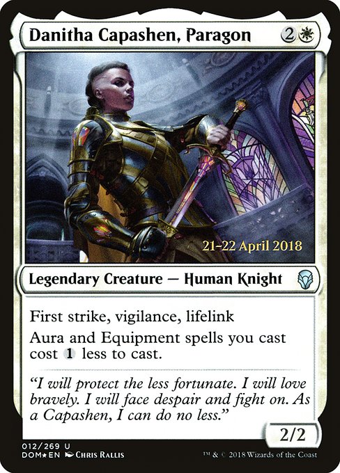 Danitha Capashen, Paragon (12s) [Dominaria Promos]