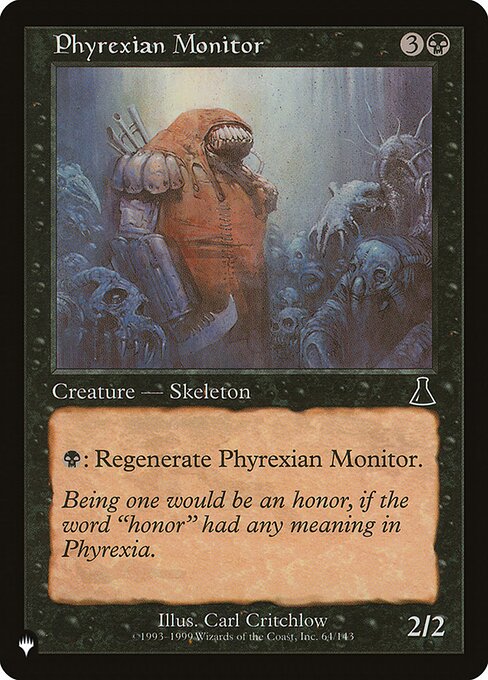 Phyrexian Monitor (UDS-64) [The List]