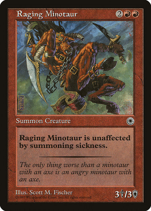 Raging Minotaur (146) [Portal]