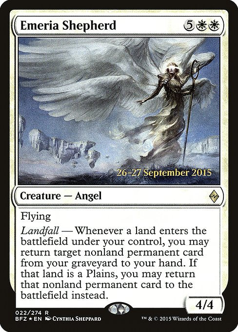 Emeria Shepherd (22s) [Battle for Zendikar Promos]