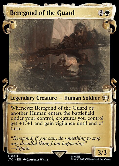 Beregond of the Guard (411) [Tales of Middle-earth Commander] [Showcase]