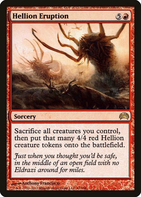 Hellion Eruption (45) [Planechase 2012]
