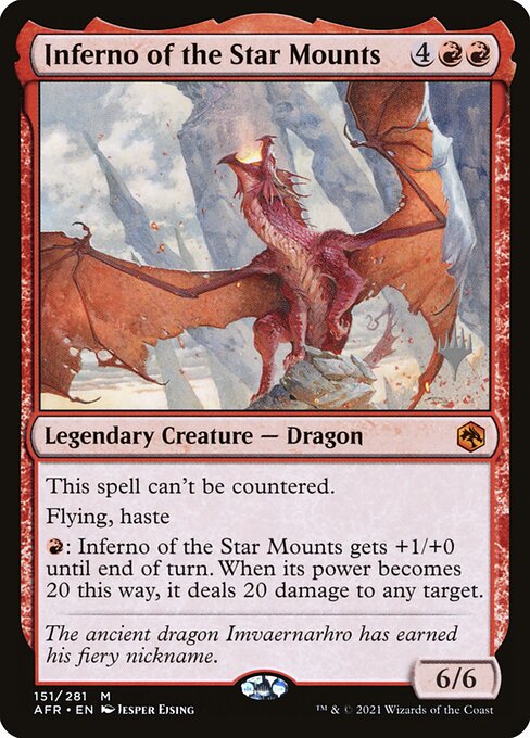 Inferno of the Star Mounts (151p) [Adventures in the Forgotten Realms Promos]
