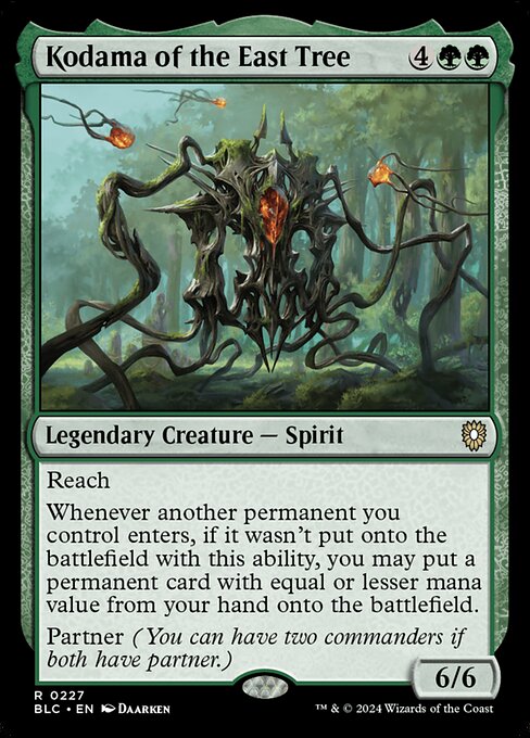 Kodama of the East Tree (227) [Bloomburrow Commander]