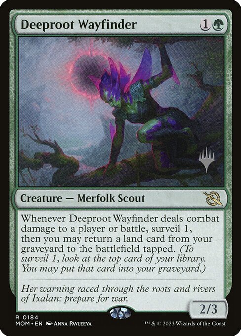 Deeproot Wayfinder (184p) [March of the Machine Promos]