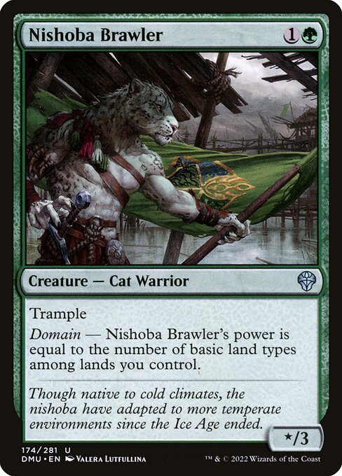 Nishoba Brawler (174) [Dominaria United]