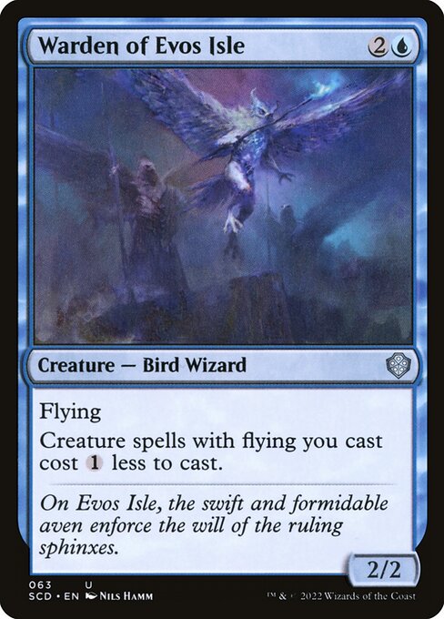 Warden of Evos Isle (63) [Starter Commander Decks]