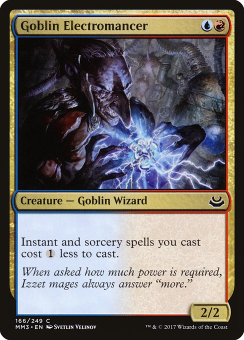 Goblin Electromancer (166) [Modern Masters 2017]