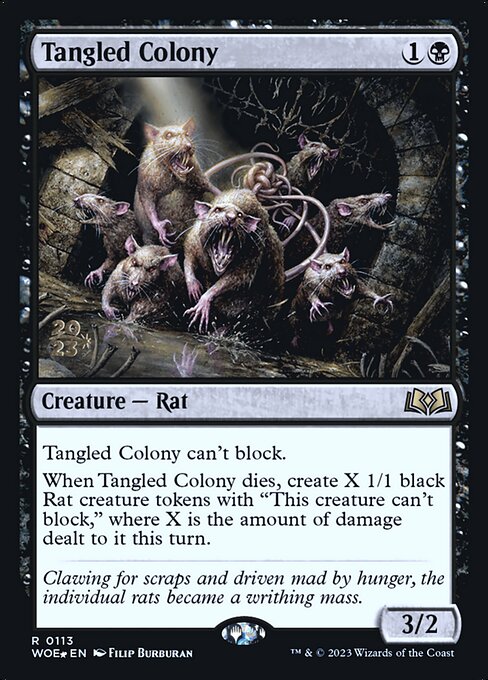 Tangled Colony (113s) [Wilds of Eldraine Promos]