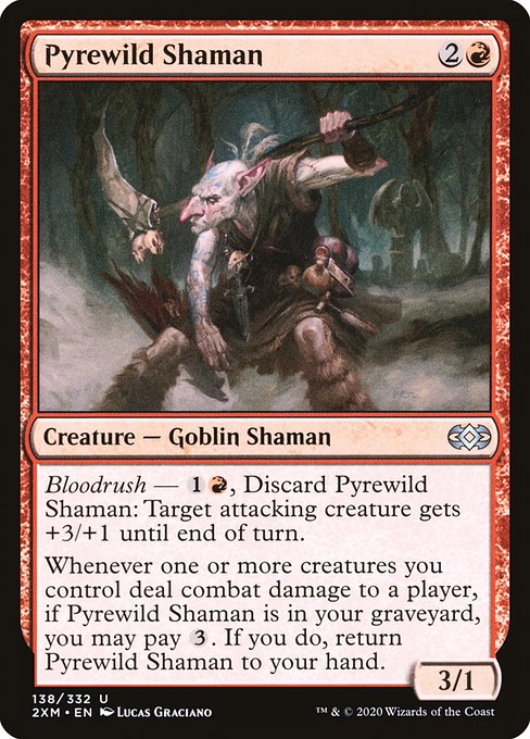 Pyrewild Shaman (138) [Double Masters]