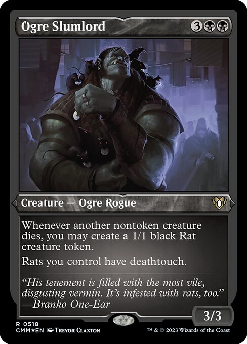 Ogre Slumlord (518) [Commander Masters]