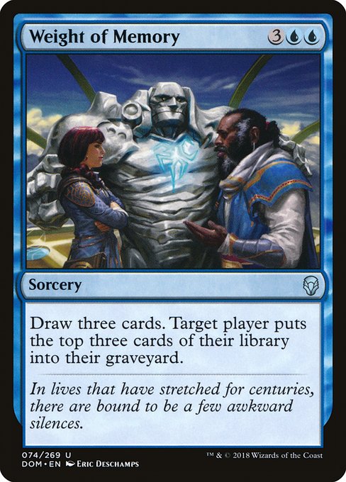 Weight of Memory (74) [Dominaria]