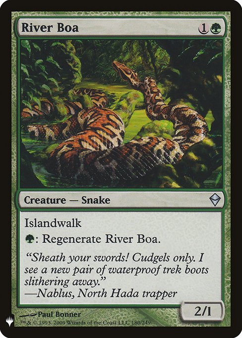 River Boa (ZEN-180) [The List]