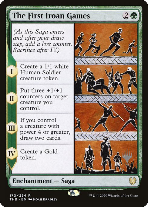 The First Iroan Games (170p) [Theros Beyond Death Promos]