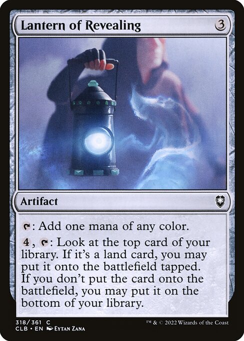Lantern of Revealing (318) [Commander Legends: Battle for Baldur's Gate]