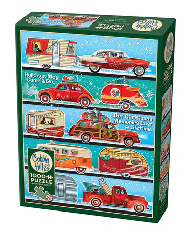 1000 Piece Holiday Hustle Puzzle Cobble Hill image 0