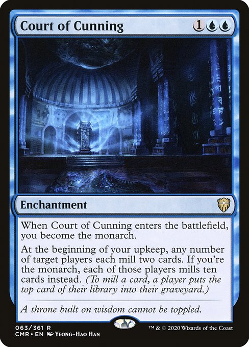 Court of Cunning (63) [Commander Legends]