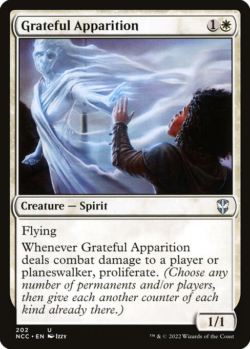Grateful Apparition (202) [New Capenna Commander]