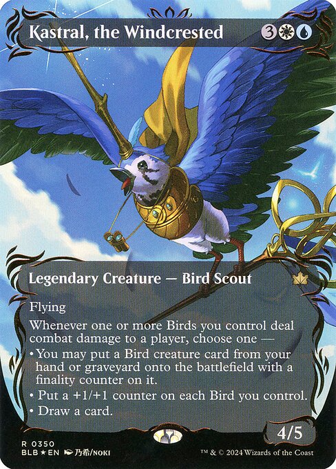Kastral, the Windcrested (350) [Bloomburrow]