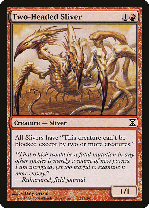 Two-Headed Sliver (183) [Time Spiral]