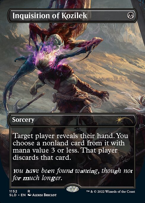 Inquisition of Kozilek (1152) [Secret Lair Drop] [Borderless]