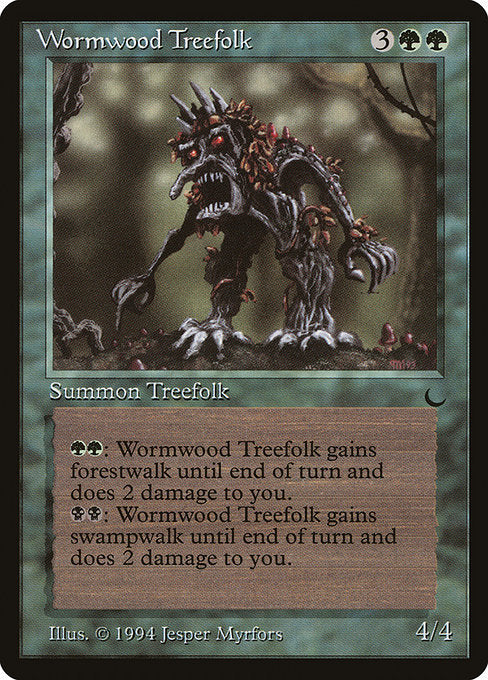 Wormwood Treefolk (92) [The Dark]