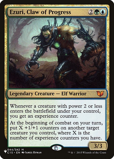 Ezuri, Claw of Progress (C15-44) [The List]