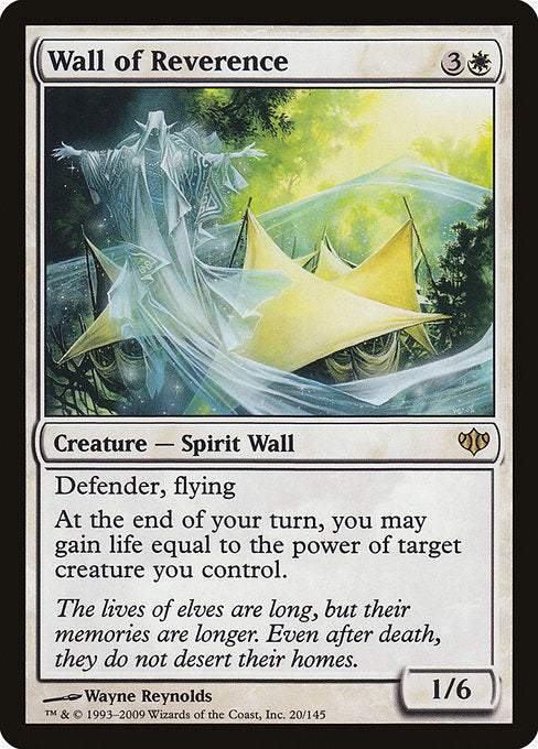 Wall of Reverence (20) [Conflux]