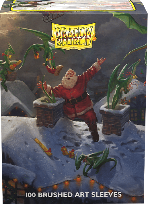 Dragon Shield Limited Edition Brushed Art Christmas 2023 image 0