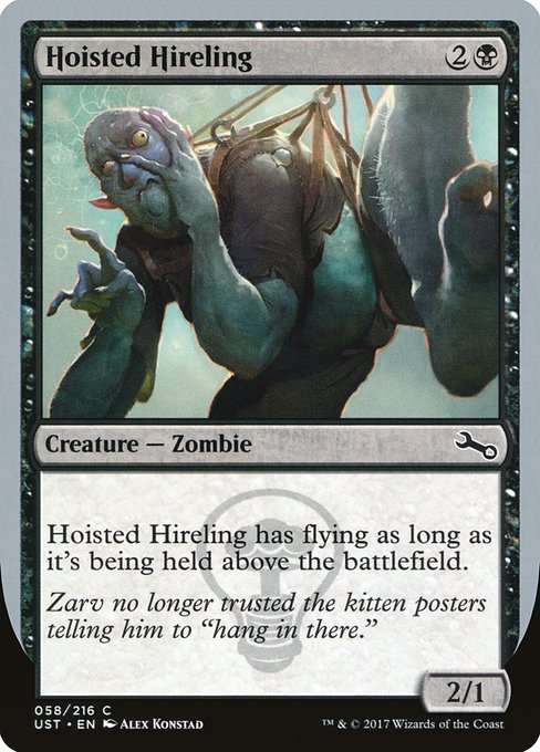 Hoisted Hireling (58) [Unstable]