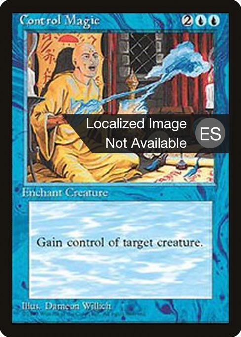 Control Magic (64) [Fourth Edition Foreign Black Border]