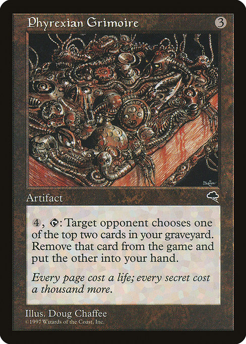 Phyrexian Grimoire (301) [Tempest]