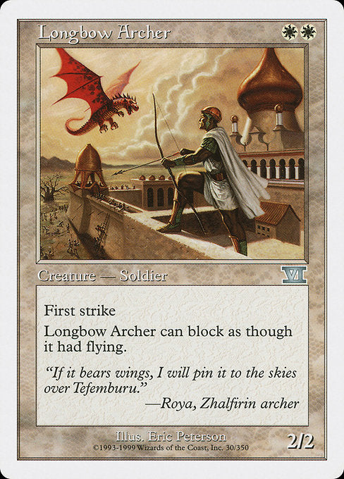 Longbow Archer (30) [Classic Sixth Edition]