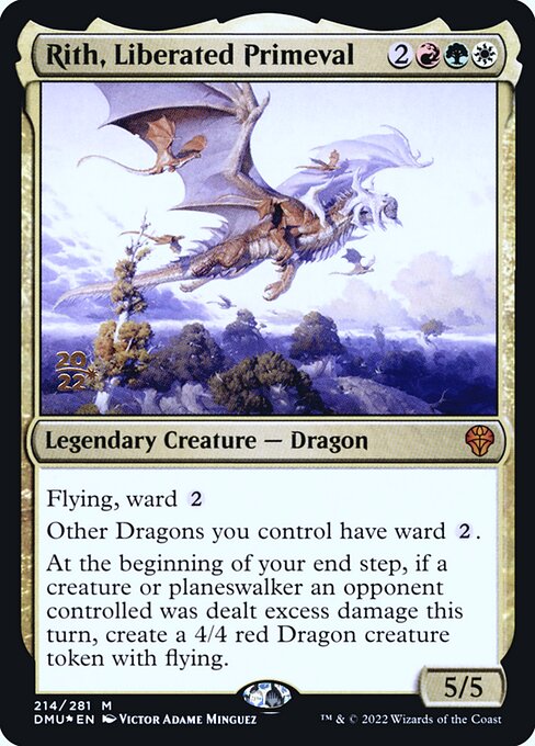 Rith, Liberated Primeval (214s) [Dominaria United Promos]