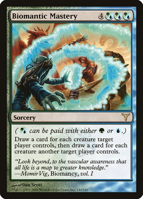 Biomantic Mastery (142) [Dissension]