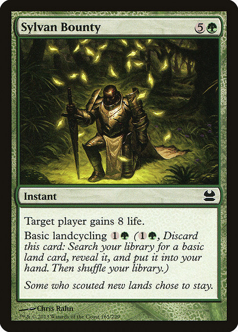 Sylvan Bounty (165) [Modern Masters]