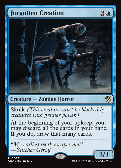 Forgotten Creation (77) [Aetherdrift Commander]