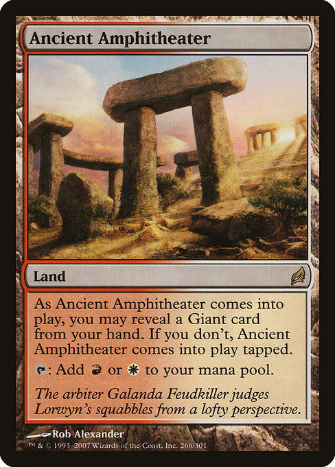 Ancient Amphitheater (266) [Lorwyn]
