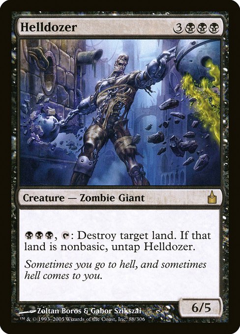 Helldozer (88) [Ravnica: City of Guilds]