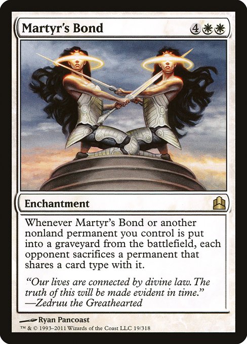 Martyr's Bond (19) [Commander 2011]