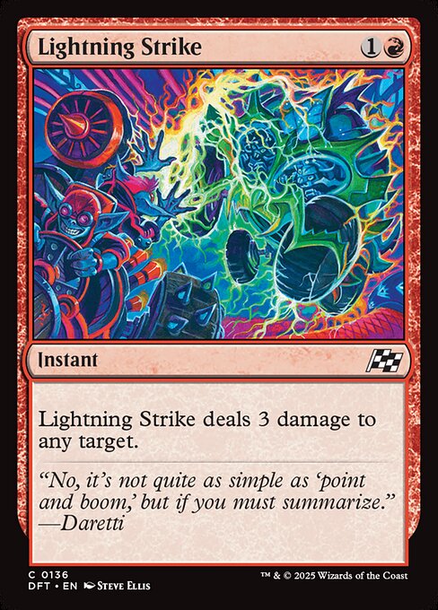 Lightning Strike (136) [Aetherdrift]