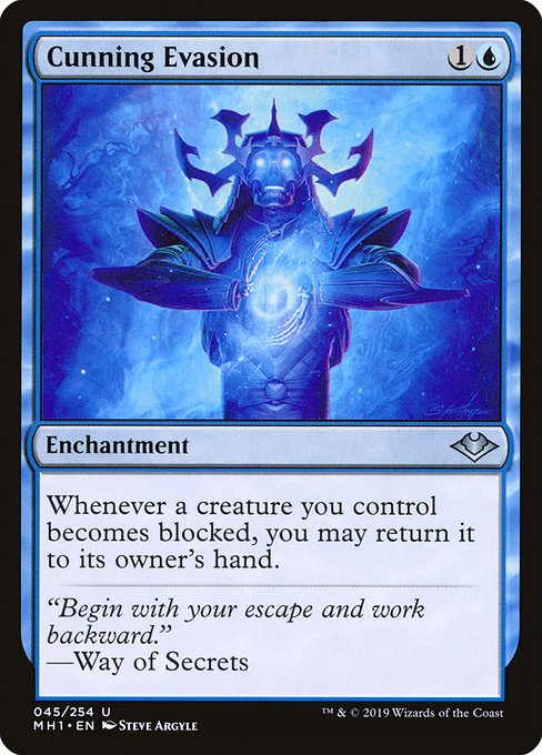 Cunning Evasion (45) [Modern Horizons]